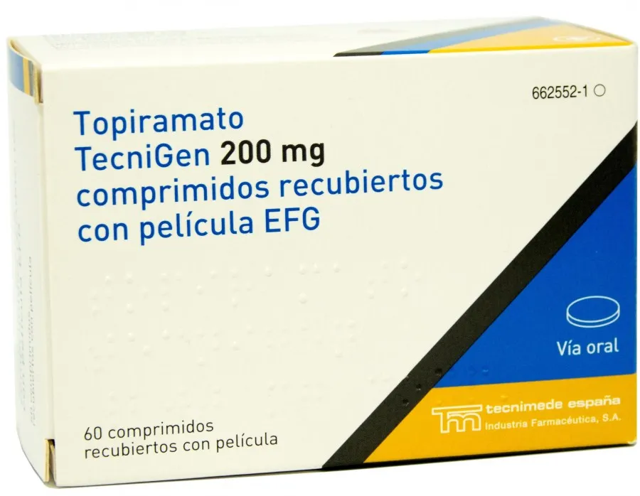 Topiramato Qualigen 200 mg compresse rivestite con film EFG compresse, rivestite con film