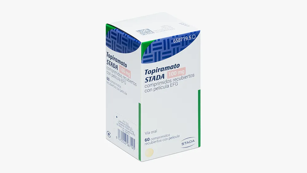 Topiramato STADA 100 mg compresse rivestite con film EFG compresse, rivestite con film