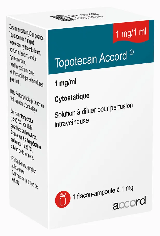 Topotecan Accord 1 mg/ml concentrate for solution for infusion solution for infusion, concentrate