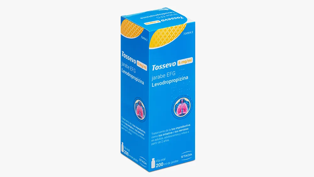 Tossevo 6 mg/ml syrup EFG syrup