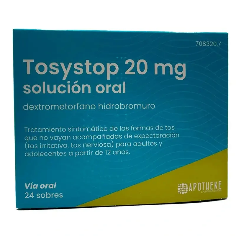 Tosystop 20 mg soluzione orale soluzione, orale