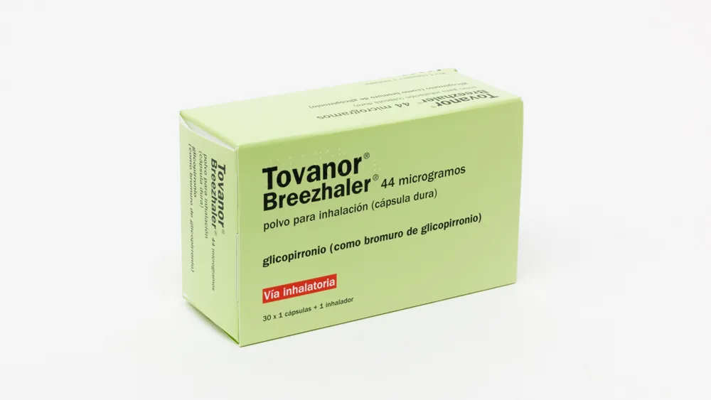 Tovanor Breezhaler 44 microgrammi polvere per inalazione polvere per inalazione, in capsule rigide