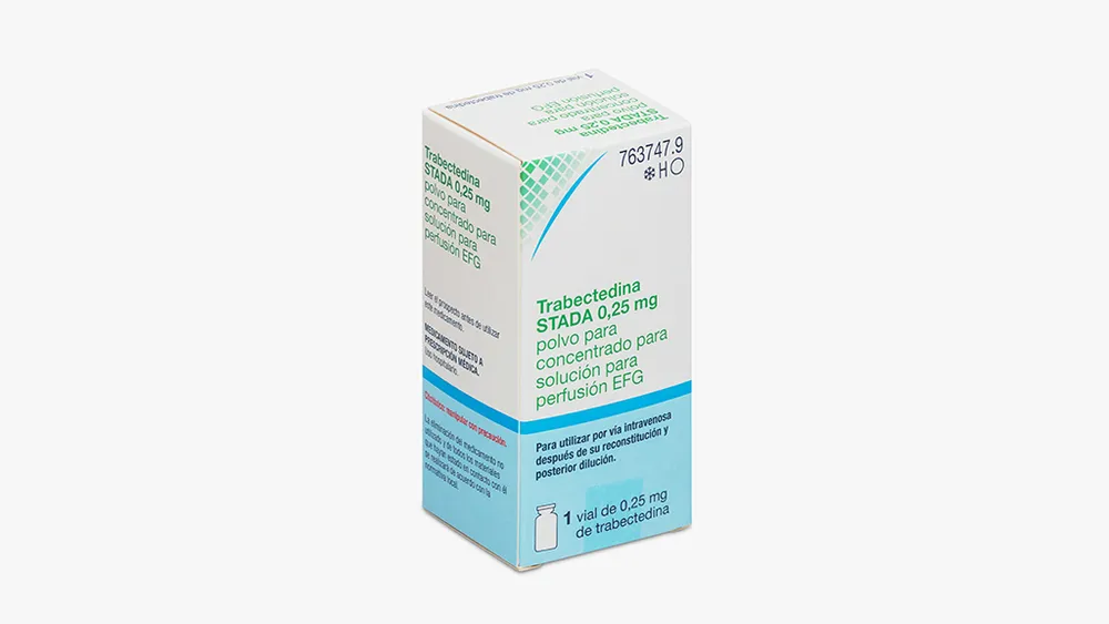 Trabectedina Stada 0,25 mg polvere per concentrato per soluzione per infusione EFG polvere per concentrato per soluzione per perfusione
