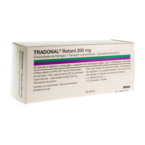 Tradonal Retard 200 mg prolonged-release hard capsules capsules, hard, prolonged release