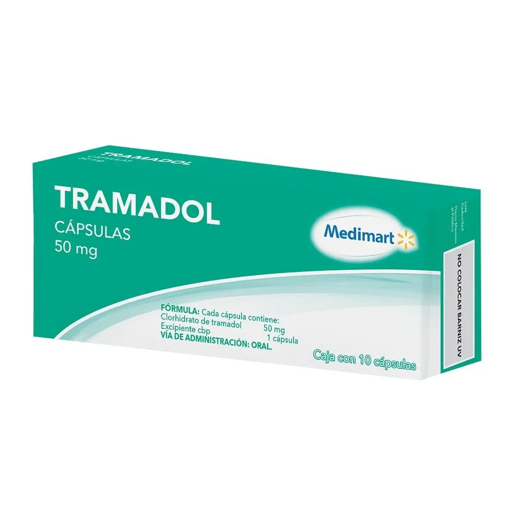 Tramadol Andromaco 50 mg hard capsules EFG capsules, hard