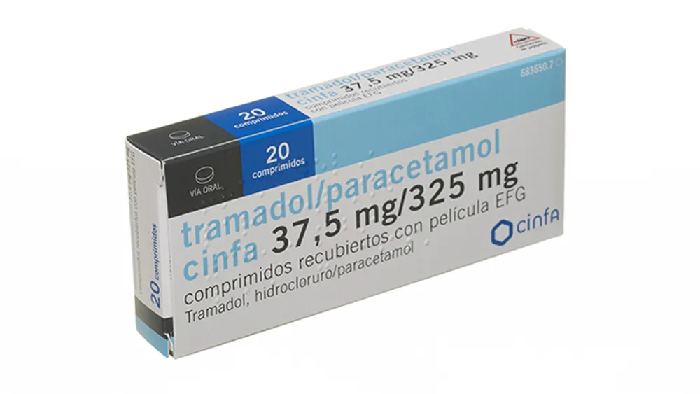 Tramadol/paracetamol Aurovitas 37.5 mg / 325 mg film-coated tablets EFG tablets, film-coated
