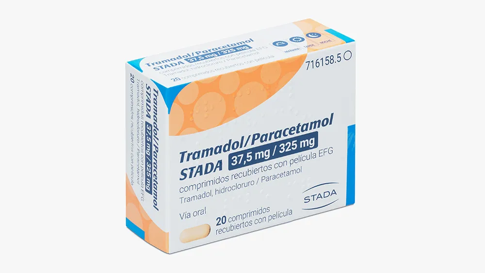 Tramadolo/paracetamolo Stada 37,5 mg / 325 mg compresse rivestite con film EFG compresse, rivestite con film