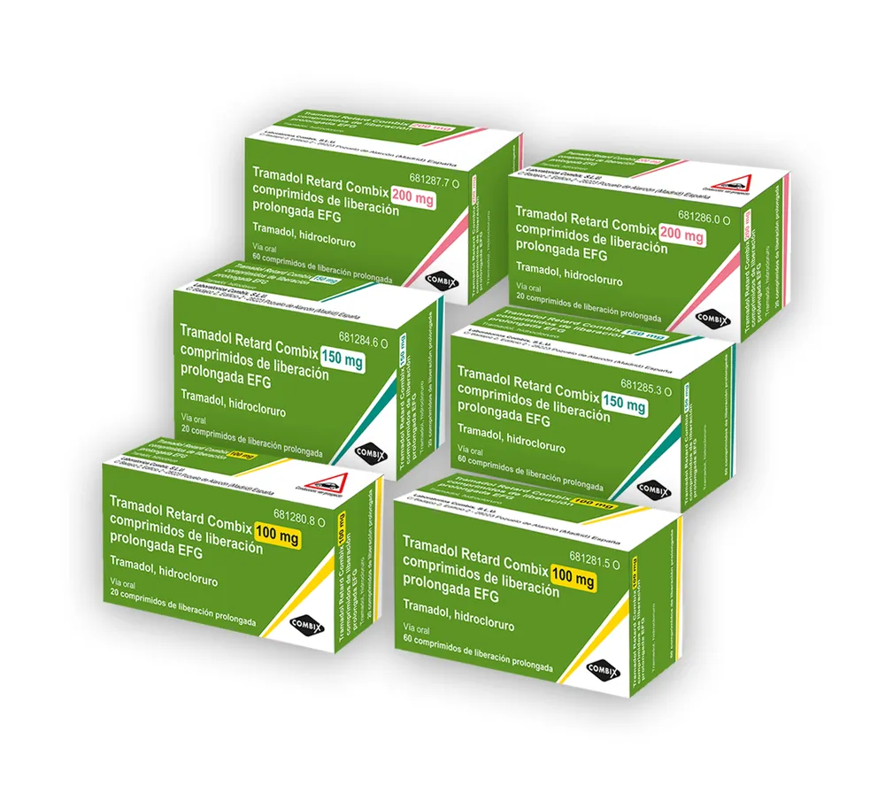 Tramadol Combix 200 mg prolonged-release tablets EFG tablets, prolonged-release