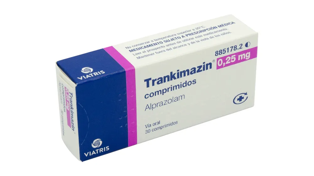 Trankimazin 0.25 mg tablets tablets