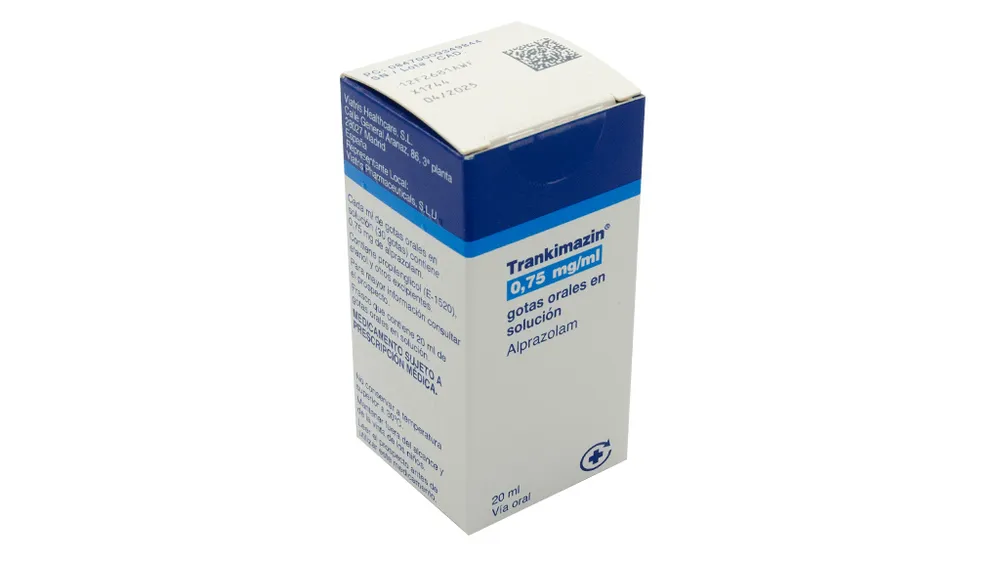 Trankimazin 0.75 mg/ml oral solution drops solution, oral