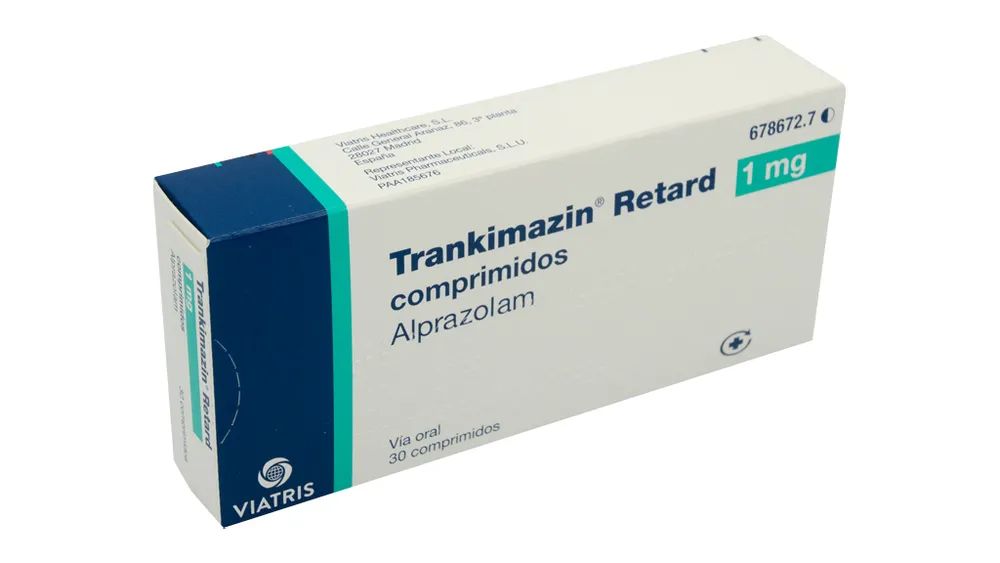 Trankimazin Retard 1 mg prolonged-release tablets tablets, prolonged-release