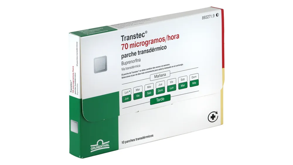 TransTec 70 microgrammi/ora cerotto transdermico cerotto transdermico