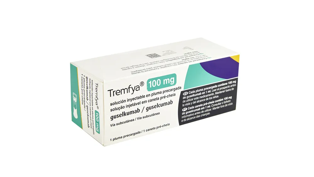 Tremfya 100 mg OnePress solution for injection in pre-filled pen solution for injection in pre-filled pen