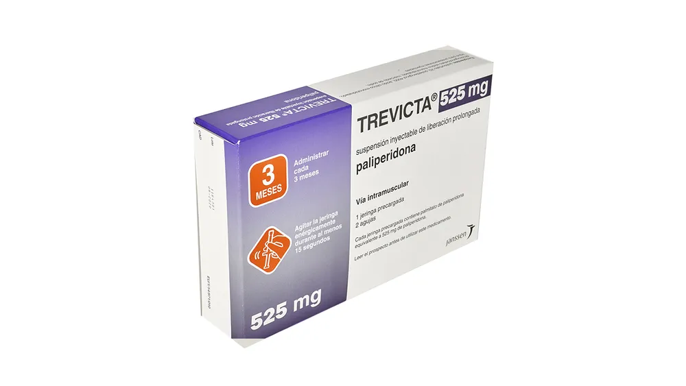 Trevicta 525 mg prolonged-release injectable suspension suspension for injection, prolonged release