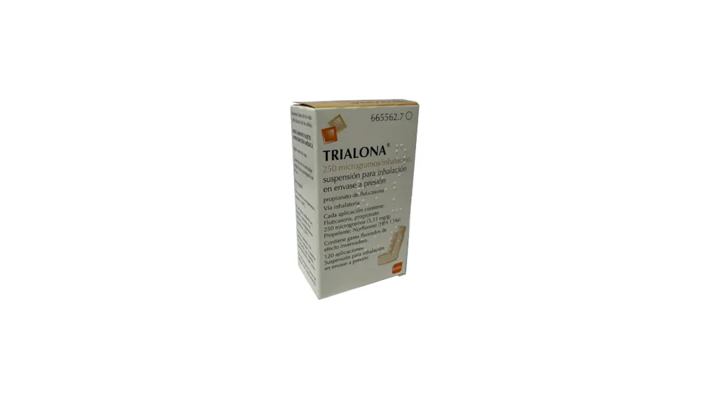 Trialona 250 micrograms/inhalation, suspension for inhalation in pressurized container suspension for inhalation in pressurized container