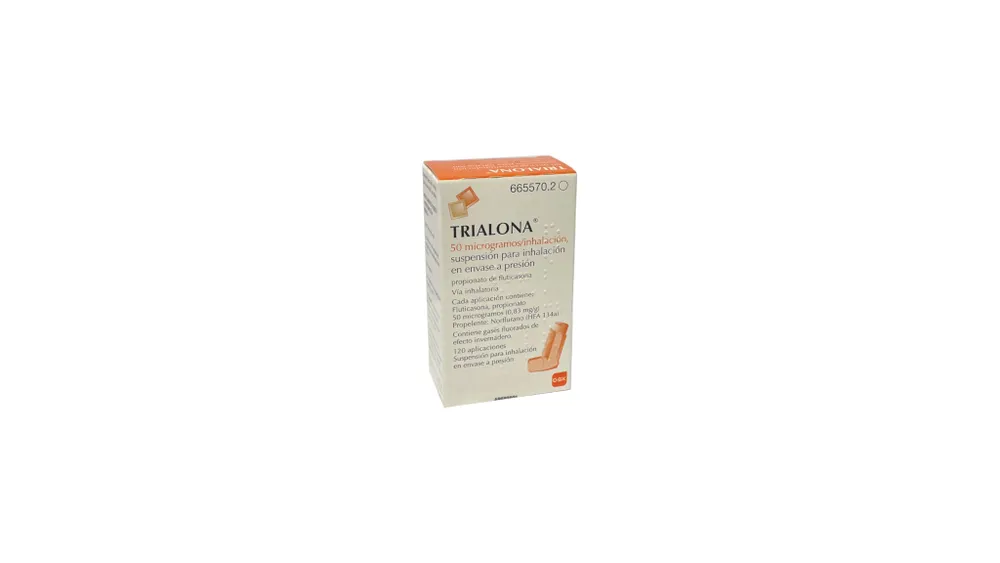 Trialona 50 micrograms/inhalation, suspension for inhalation in pressurized container suspension for inhalation in pressurized container