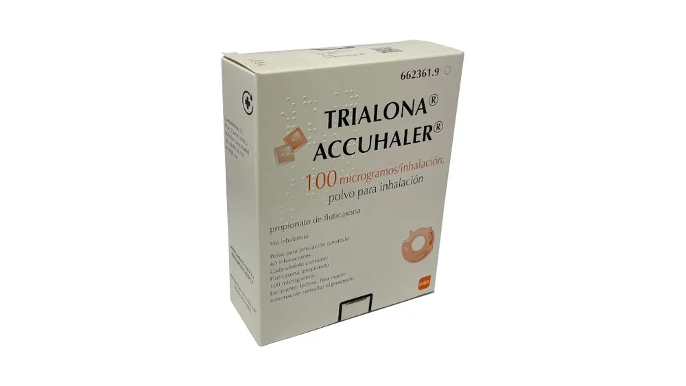Trialona Accuhaler 100 micrograms/inhalation, powder for inhalation powder for inhalation