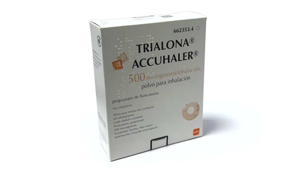 Trialona Accuhaler 500 micrograms/inhalation, powder for inhalation powder for inhalation
