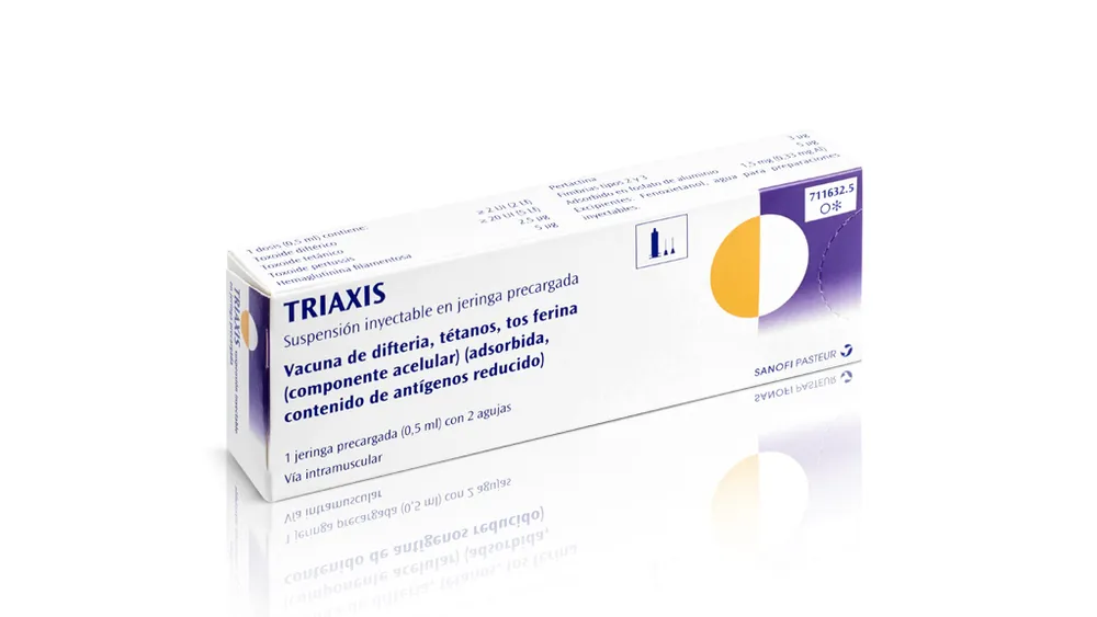 Triaxis suspension for injection in pre-filled syringe suspension for injection, in pre-filled syringe