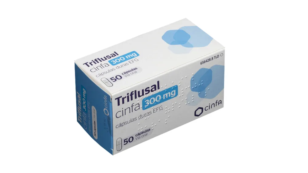 Triflusal Cinfa 300 mg hard capsules EFG capsules, hard