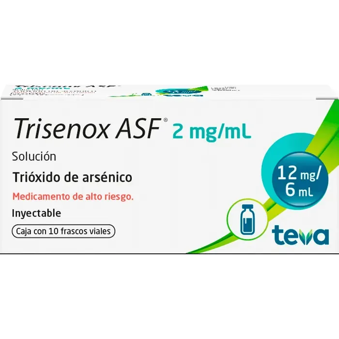 Trisenox 2 mg/ml concentrato per soluzione per infusione soluzione per infusione, concentrato per preparazione di