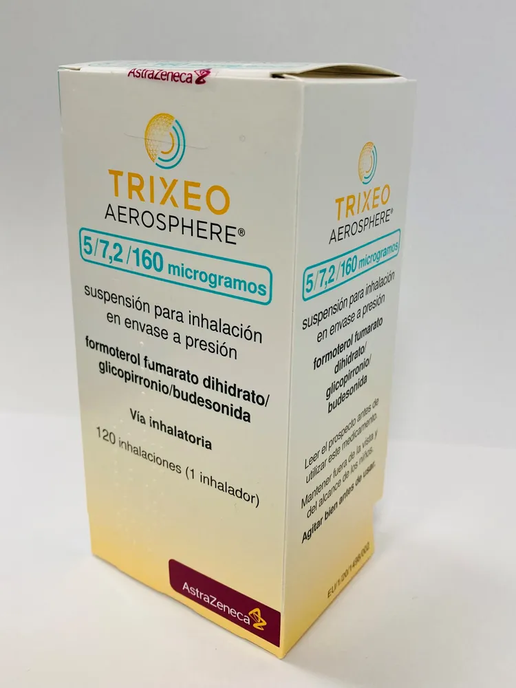 Trixeo Aerosphere 5 micrograms/7.2 micrograms/160 micrograms pressurised inhalation suspension in pressurised container suspension for inhalation in pressurized container
