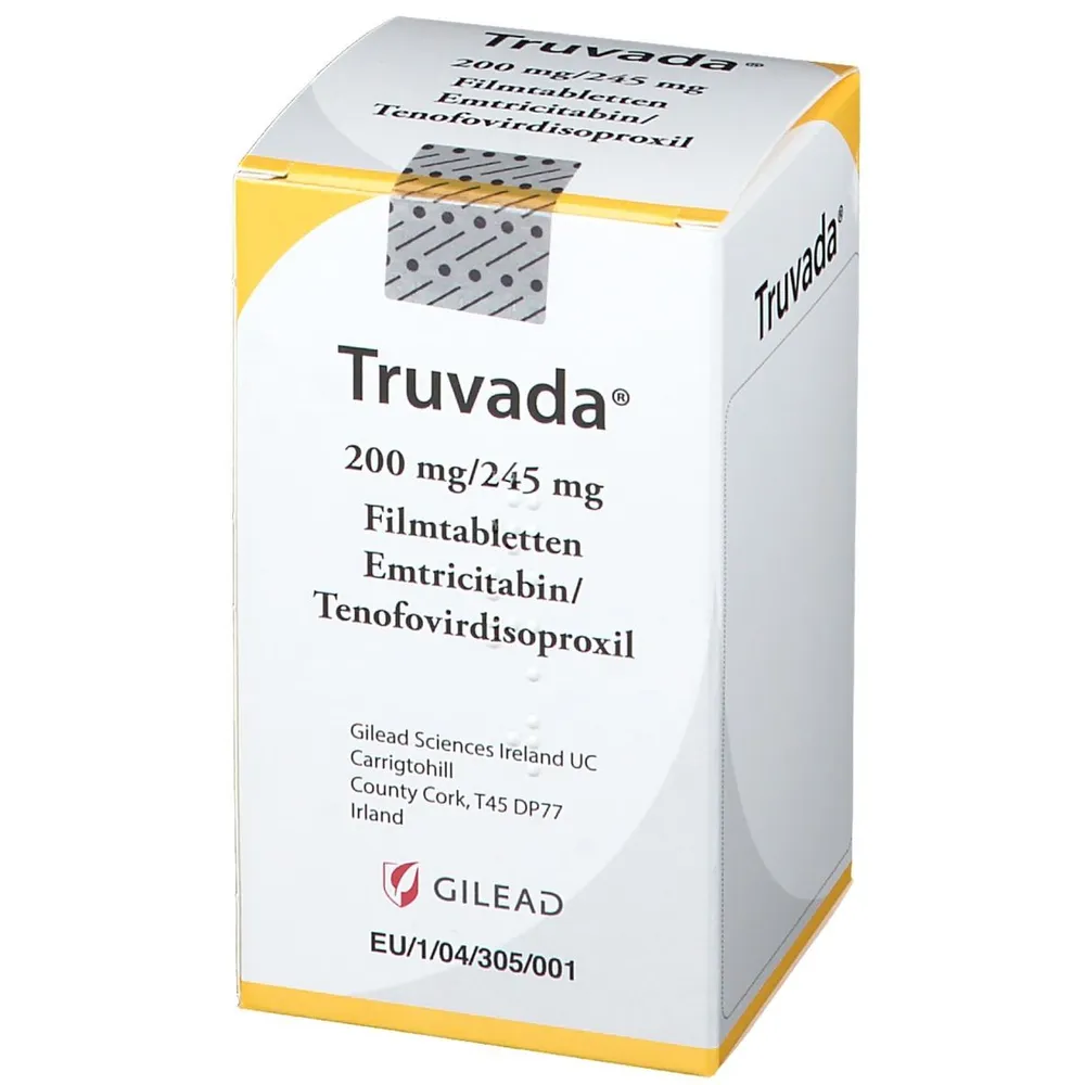 Truvada 200 mg/245 mg film-coated tablets tablets, film-coated