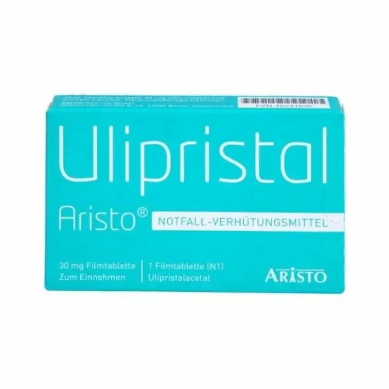 ULIPRISTAL ARISTO 30 MG COMPRIMIDOS RECUBIERTOS CON PELICULA EFG COMPRIMIDO RECUBIERTO CON PELÍCULA