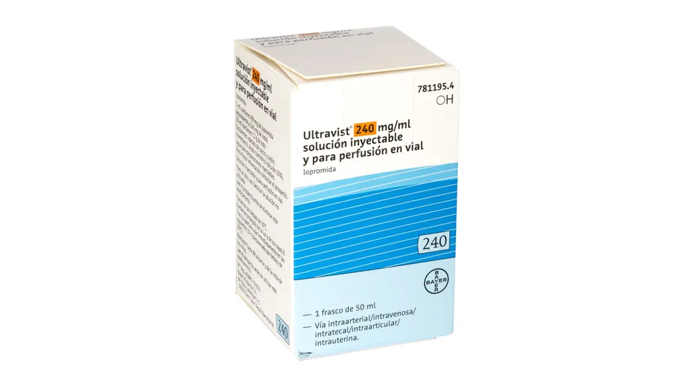 Ultravist 240 mg/ml, soluzione iniettabile e per infusione in flaconcino soluzione per iniezione e per infusione