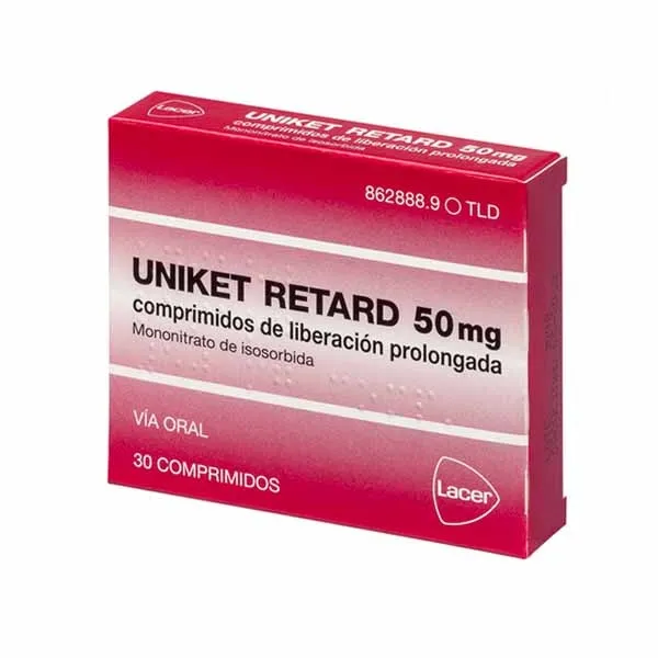 Uniket Retard 50 mg prolonged-release tablets tablets, prolonged-release