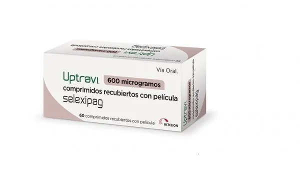 Uptravi 600 mcg compresse rivestite con film compresse, rivestite con film