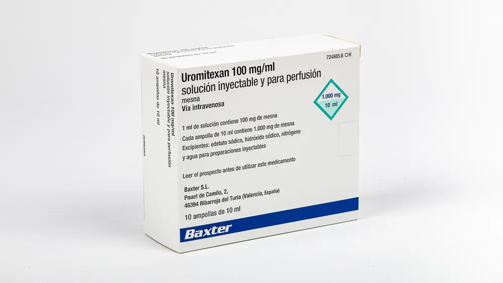 Uromitexan 100 mg/ml soluzione iniettabile e per infusione soluzione per iniezione