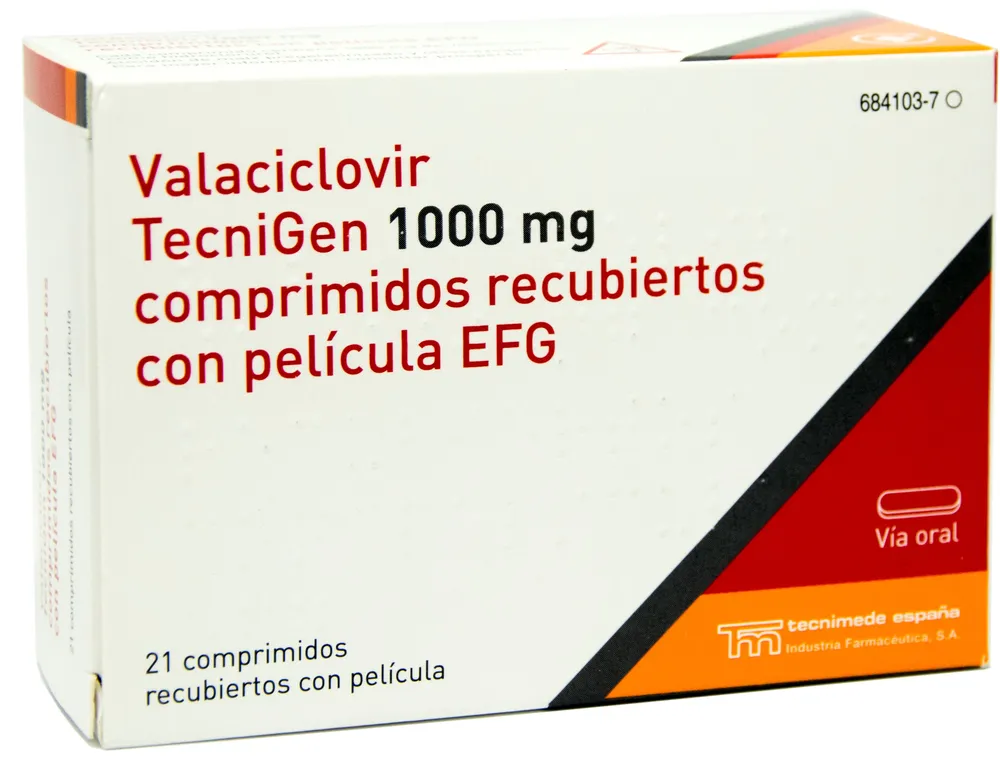 Valaciclovir Almus 1000 mg film-coated tablets EFG tablets, film-coated
