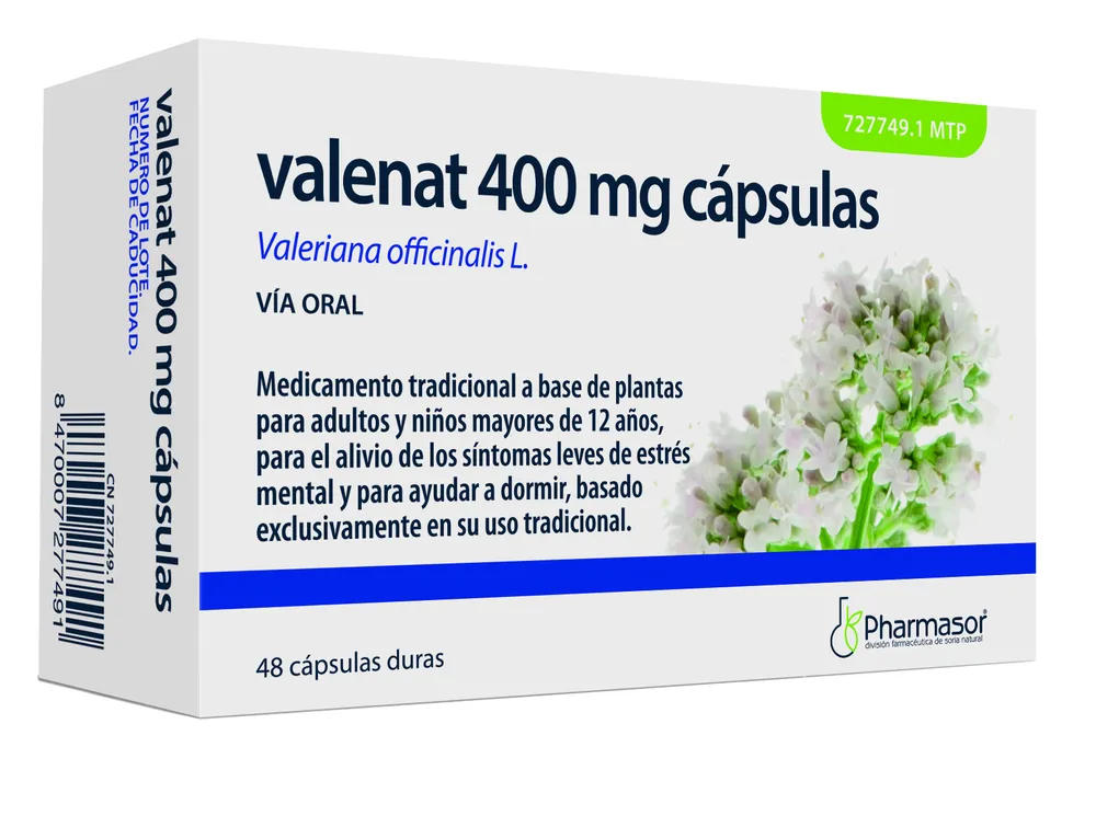 Valenat 400 mg capsules capsules, hard