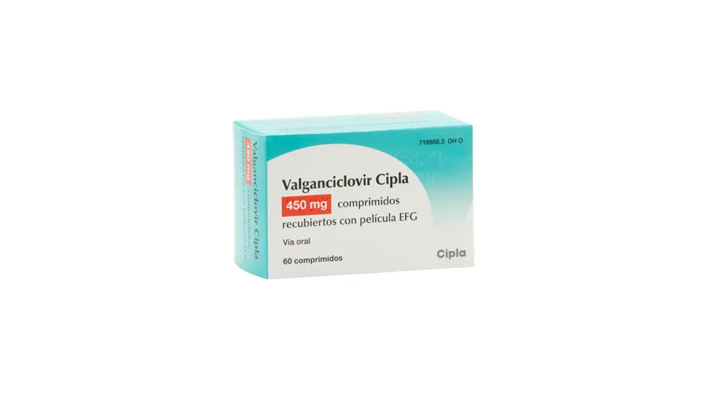 Valganciclovir Cipla 450 mg film-coated tablets EFG tablets, film-coated