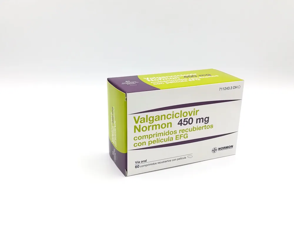 Valganciclovir Normon 450 mg film-coated tablets EFG tablets, film-coated