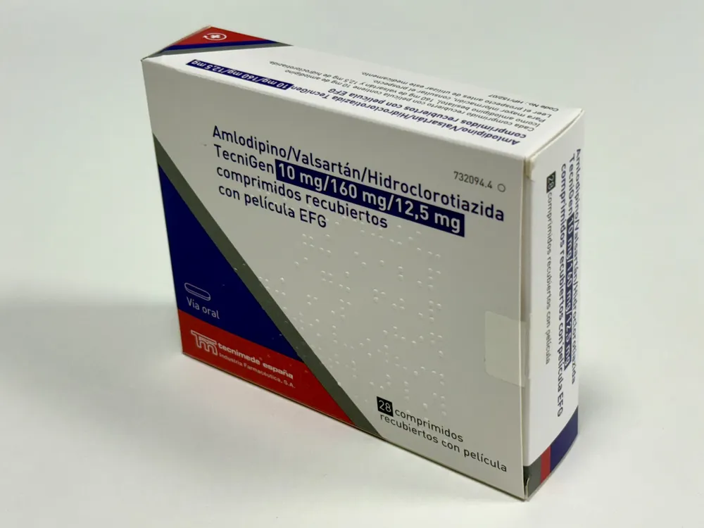 Valotensix Plus 10 mg/160 mg/12,5 mg compresse rivestite con film EFG compresse, rivestite con film