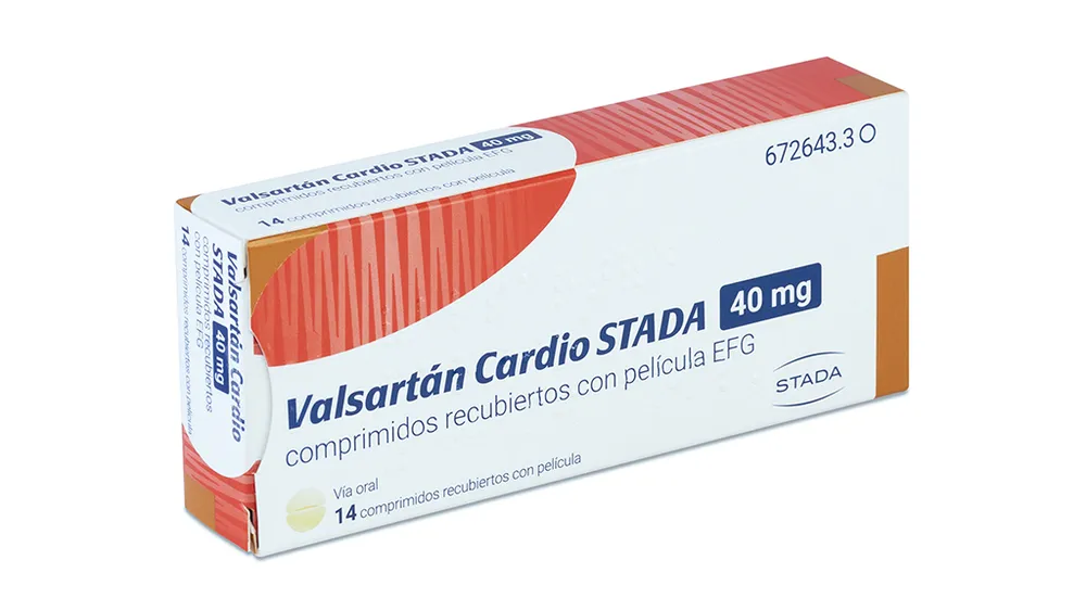 Valsartan Cardio Stada 40 mg film-coated tablets EFG tablets, film-coated