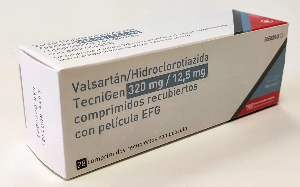 Valsartan/idroclorotiazide Pharmakern 320/12.5 mg compresse rivestite con film EFG compresse, rivestite con film