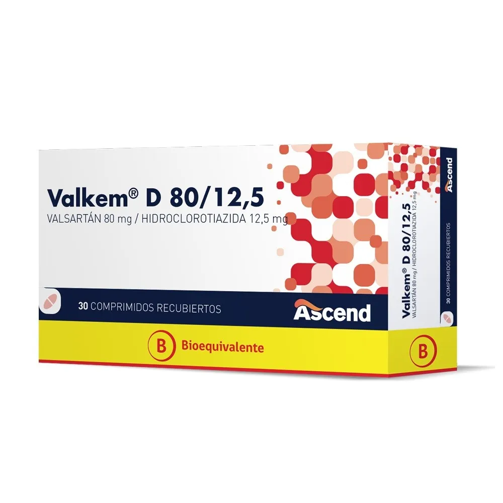Valsartan/idroclorotiazide Pharmakern 80/12.5 mg compresse rivestite con film EFG compresse, rivestite con film