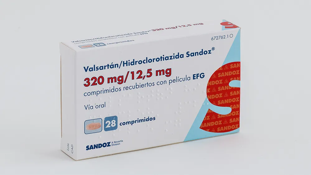 Valsartan/idroclorotiazide Sandoz 320 mg/12,5 mg compresse rivestite con film EFG compresse, rivestite con film