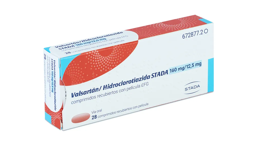 Valsartan/hydrochlorothiazide Stada 160 mg/12.5 mg film-coated tablets EFG tablets, film-coated