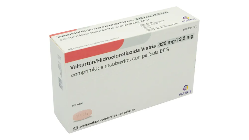 Valsartan/idroclorotiazide Viatris 320/12,5 mg compresse rivestite con film EFG compresse, rivestite con film