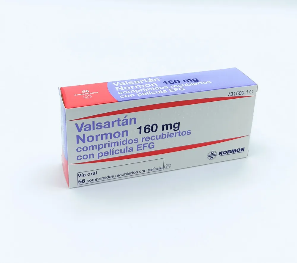 Valsartan Normon 160 mg film-coated tablets EFG tablets, film-coated