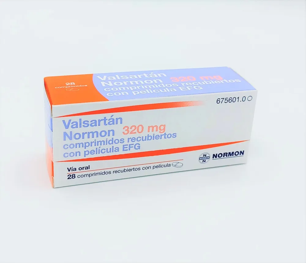 Valsartano Normon 320 mg compresse rivestite con film EFG compresse, rivestite con film