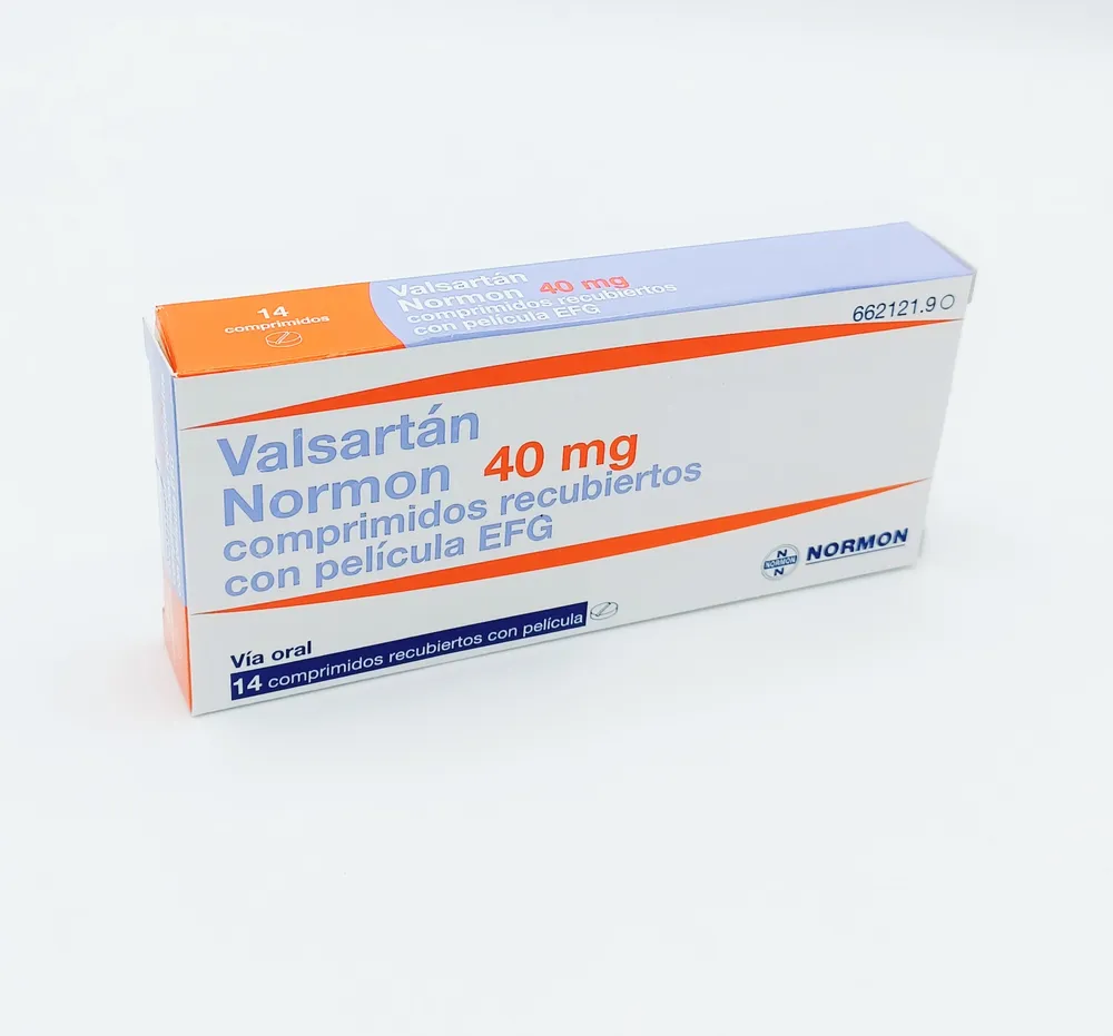Valsartano Normon 40 mg compresse rivestite con film EFG compresse, rivestite con film