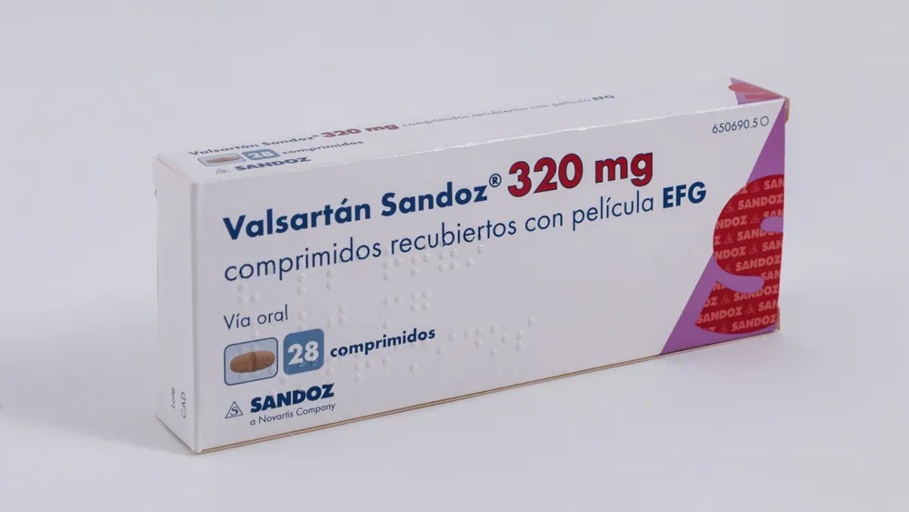 Valsartan Sandoz 320 mg film-coated tablets EFG tablets, film-coated