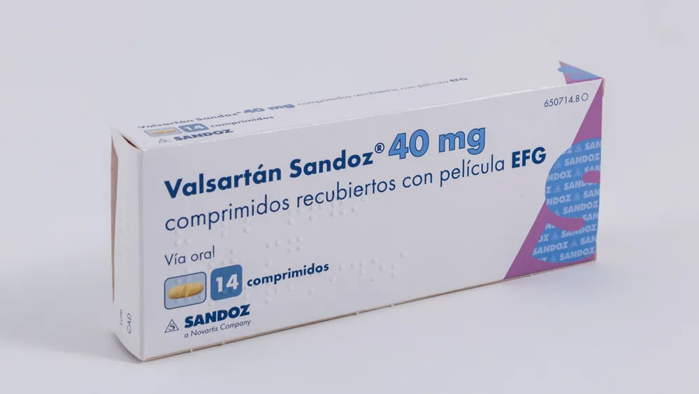 Valsartano Sandoz 40 mg compresse rivestite con film EFG compresse, rivestite con film