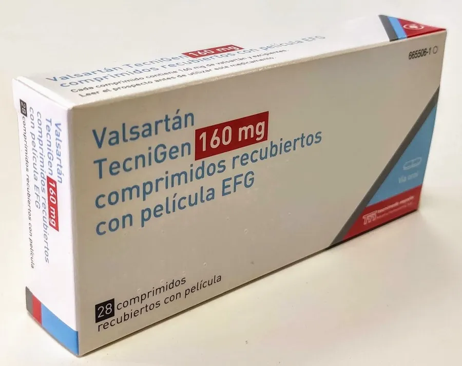 Valsartan Sun 160 mg film-coated tablets EFG tablets, film-coated