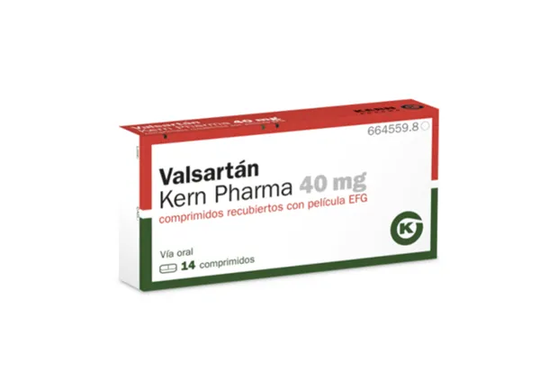 Valsartano TAD 40 mg compresse rivestite con film EFG compresse, rivestite con film